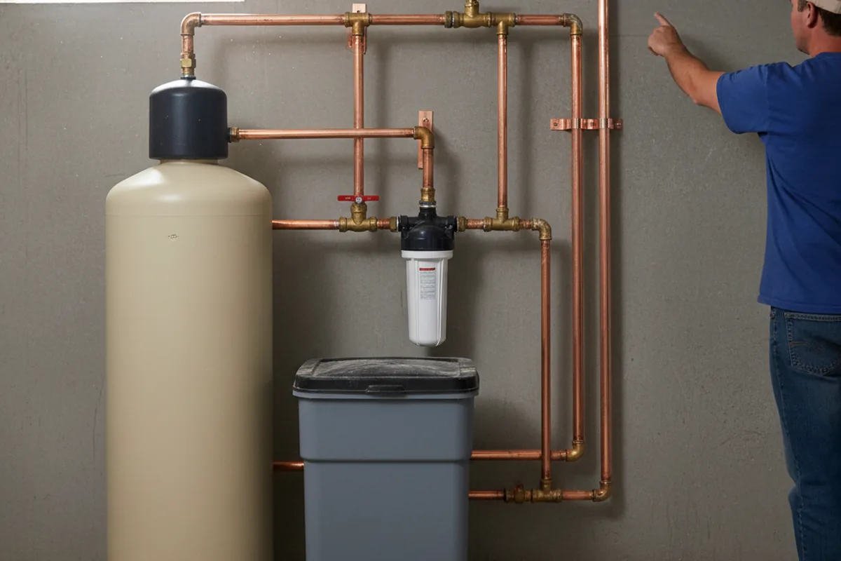 Whole-house water treatment system installed in Hilliard